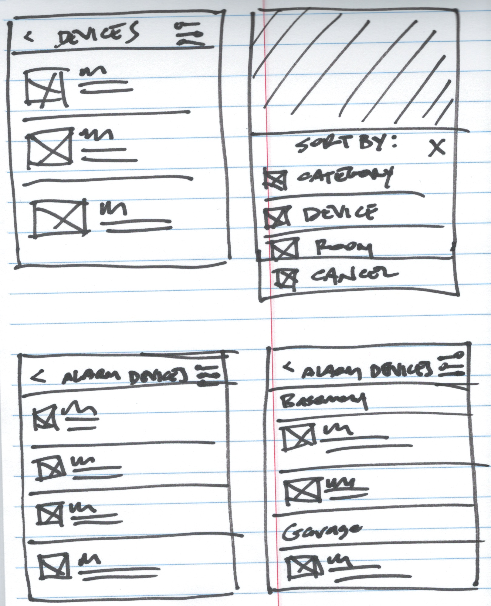 Room-Filter-Sketching